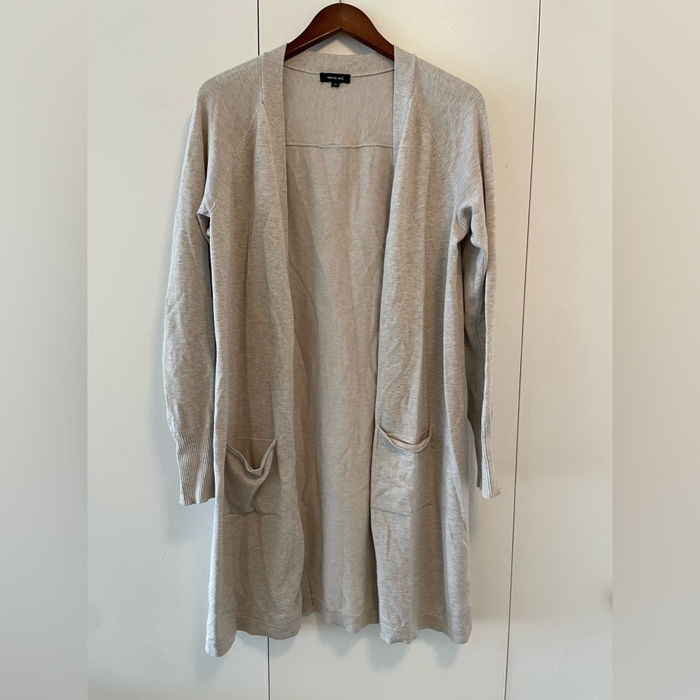 Women's Cream Cardigan Sweater